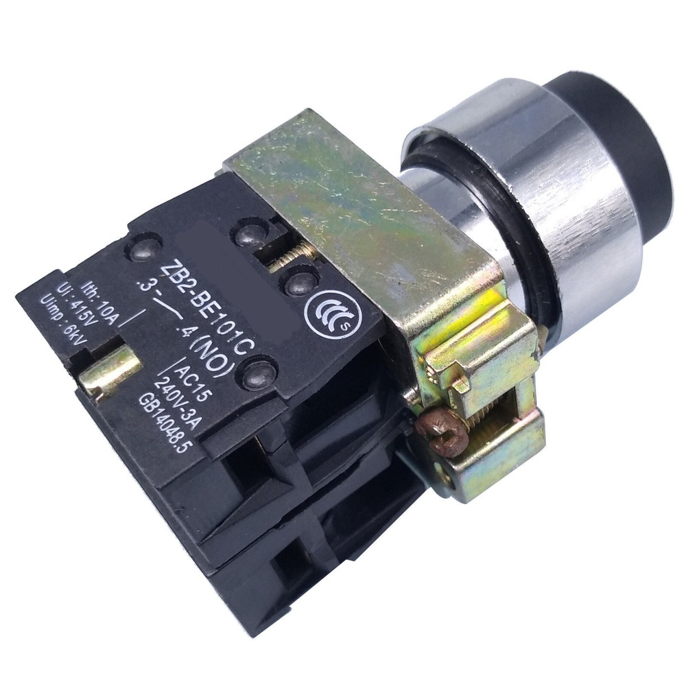 2pcs XB2-BG33 Maintained Key 2N/O Select Selector Switch 3-Positions