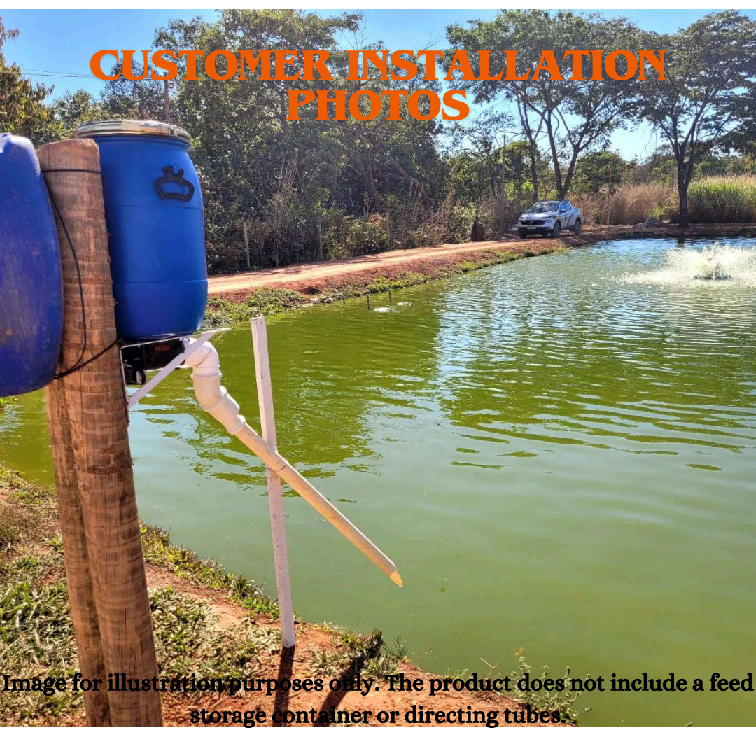 Automatic Feeder for Different Types of Fish, Shrimp Food Dispenser with Timer