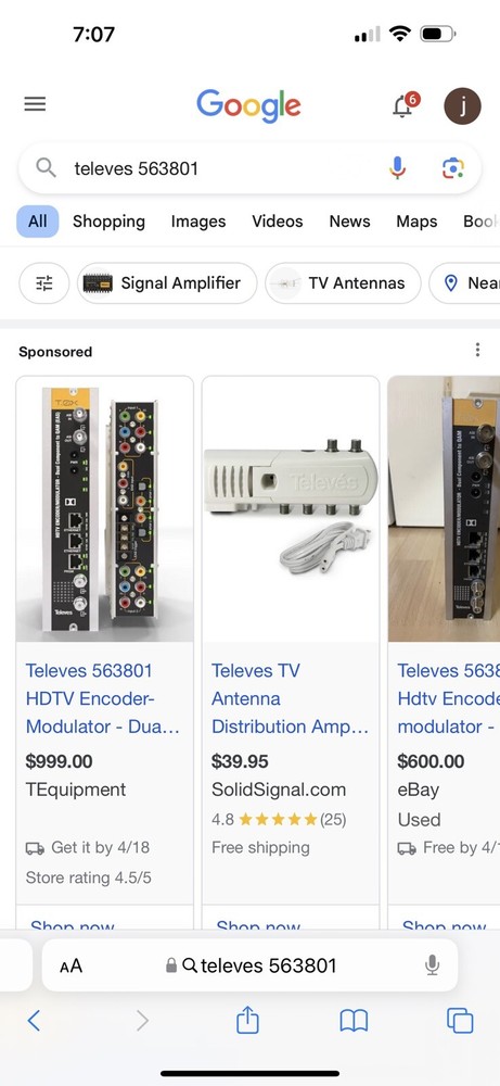 Televes 563801 HDTV Encoder-Modulator - Dual Component to QAM
