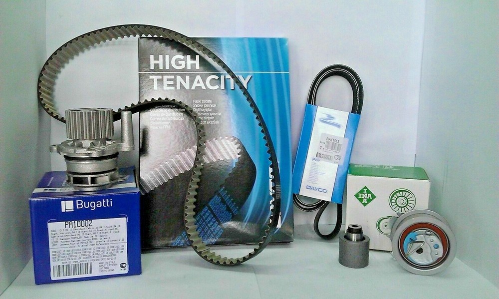 INA DISTRIBUTION KIT + WATER PUMP + BELT SERVICES FOR AUDI - A4 (8E2, B6) - 1.9