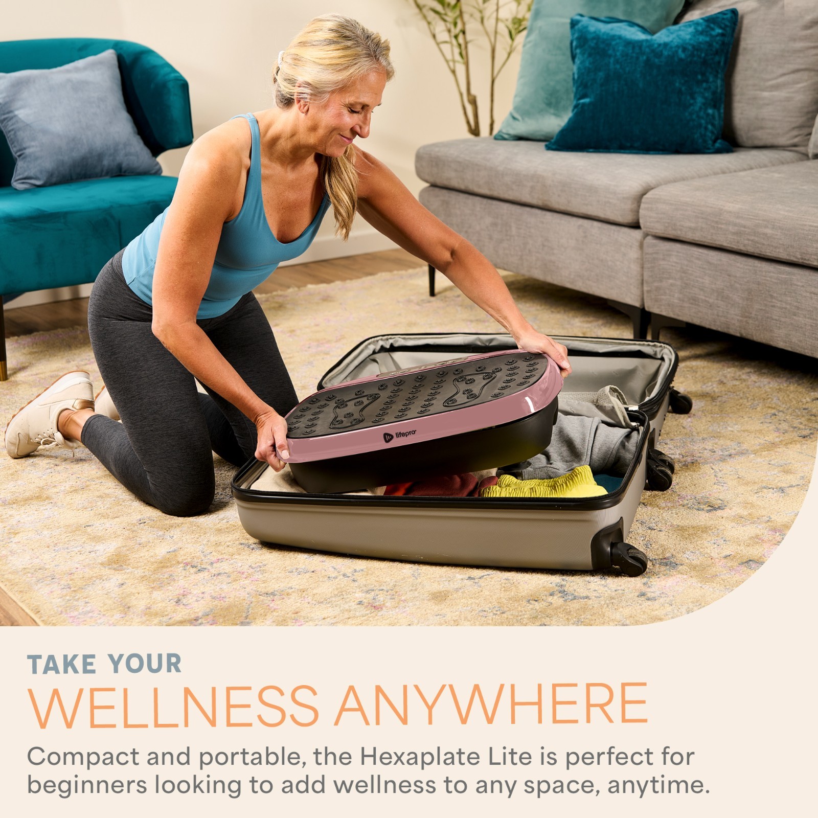 LifePro Vibration Plate Exercise Machine for Weight Loss & Lymphatic Drainage