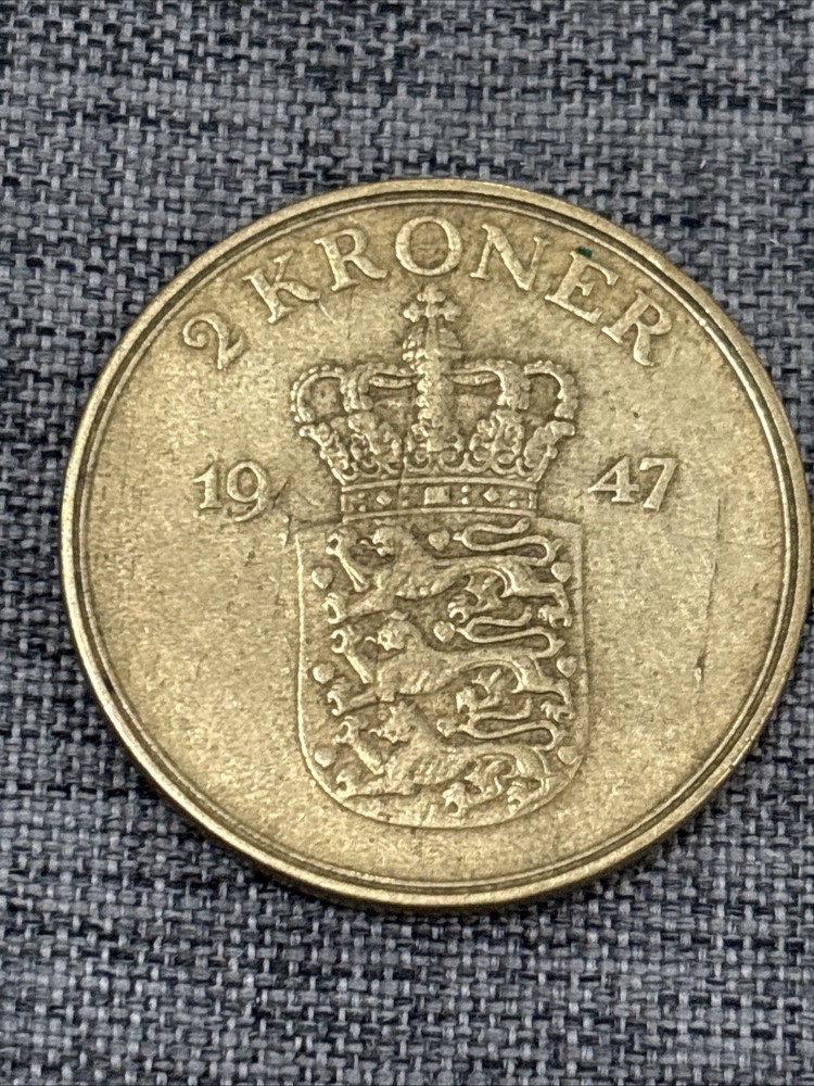 1947 Denmark 2 Kroner