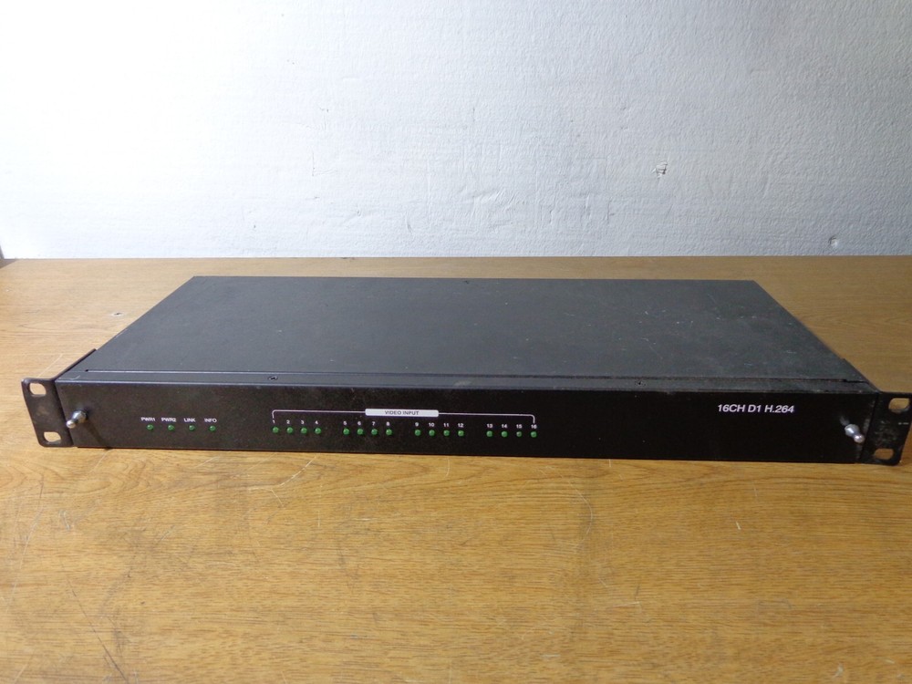 PELCO ENC5516 DIGITAL SENTRY ENCODER 16 CHANNEL H . 264 RACKMOUNT