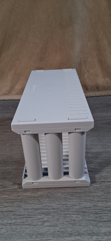 Vtg. 1990s FELLOWES 22 CD Compact Disc Storage Rack -Desktop/Stackable