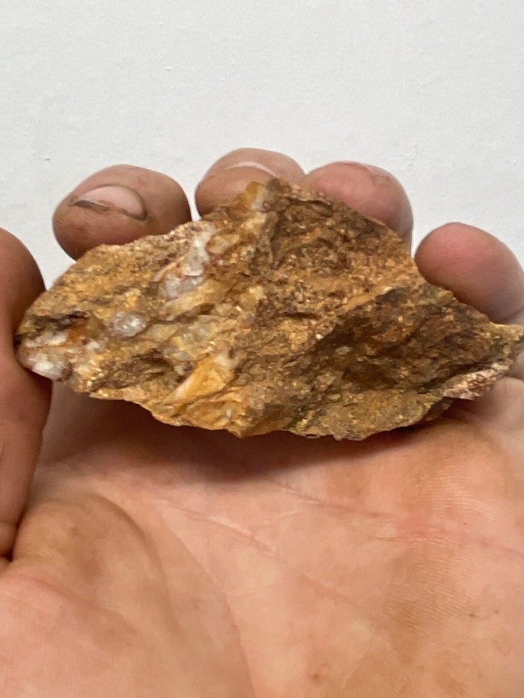electrum Gold, silver ore quartz specimen