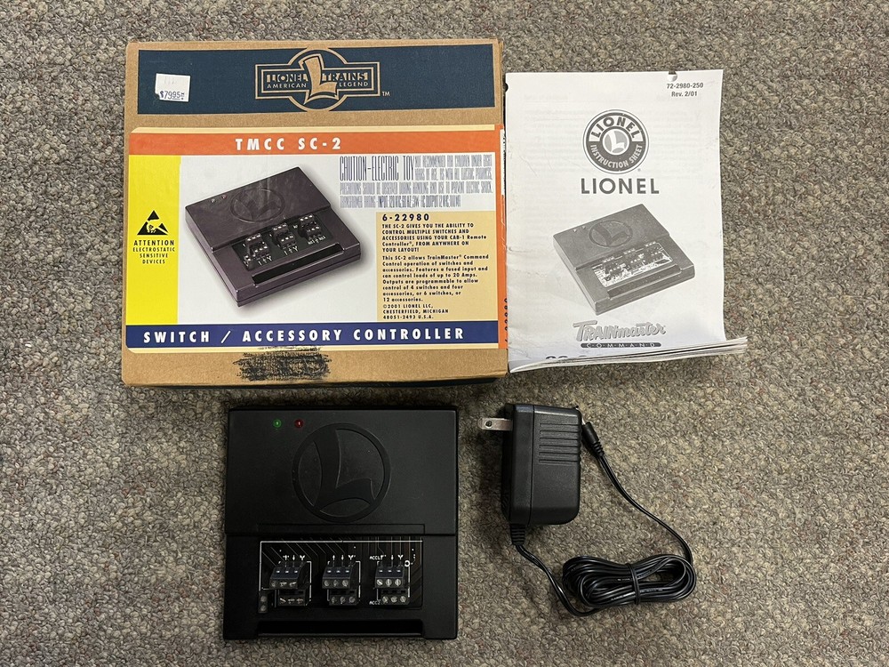 + Lionel 6-22980 TMCC SC-2 Switch / Accessory Controller w/ Box *ST