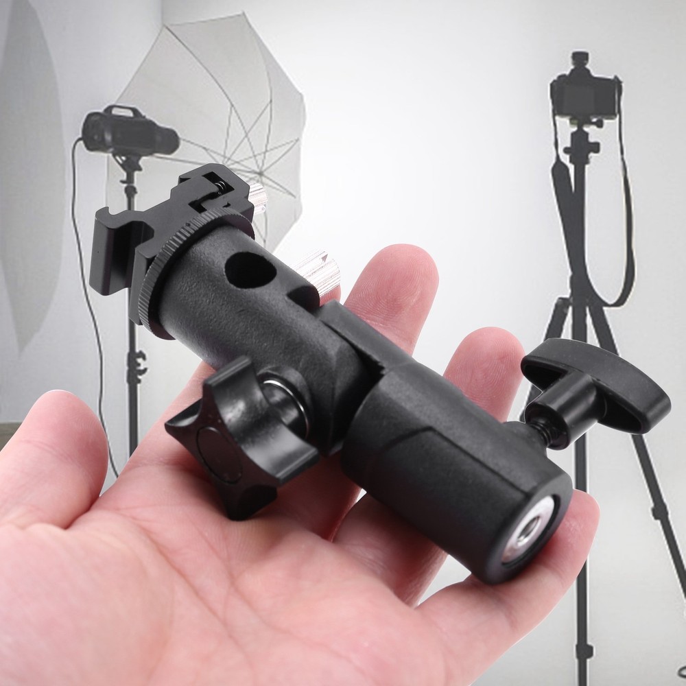 Camera Flash Speedlite Mount,Professional Swivel Light Stand Light Bracket3951