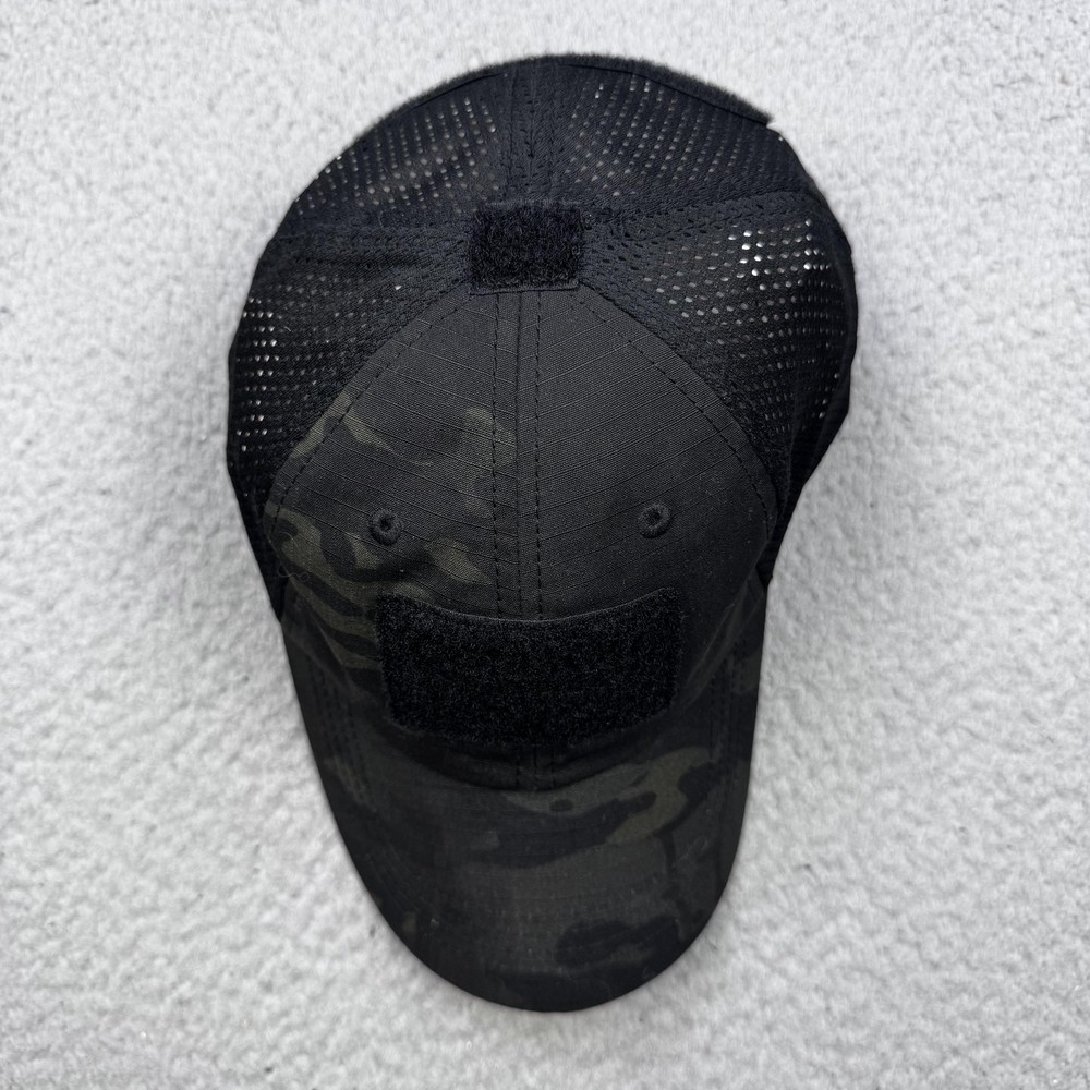 Condor Tactical Mesh Back Adjustable Cap Multicam Black Patch Mens One Size Hat