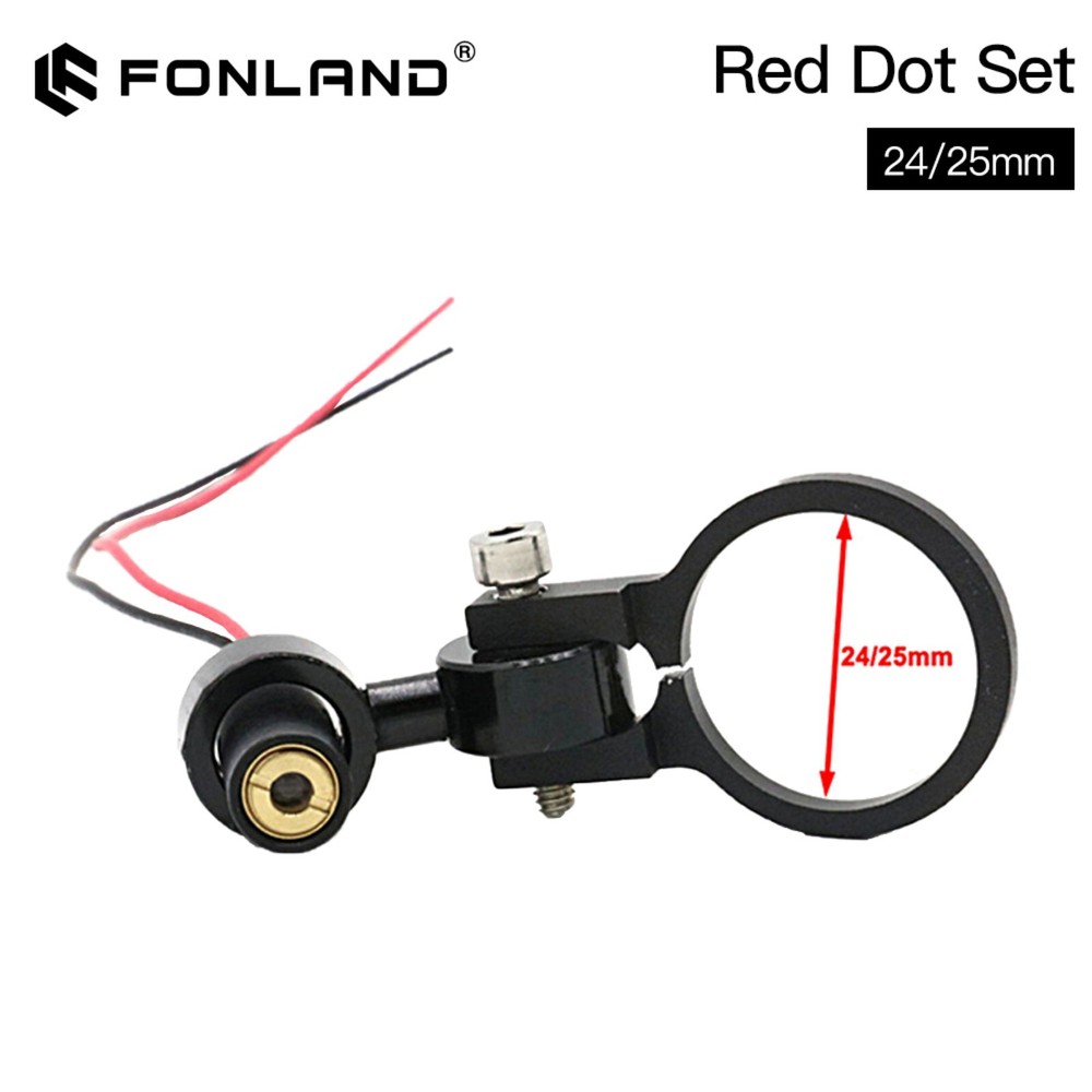 Diode Module Red Dot Set Positioning DC 5V 25mm for Laser Engraving Cutting Head