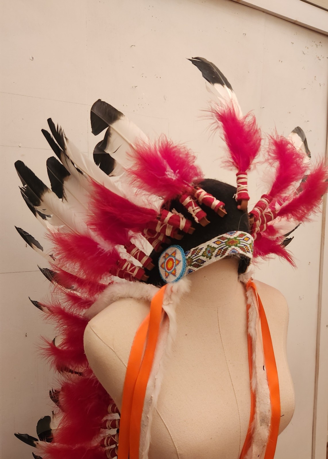 native american indian headdress **handmade