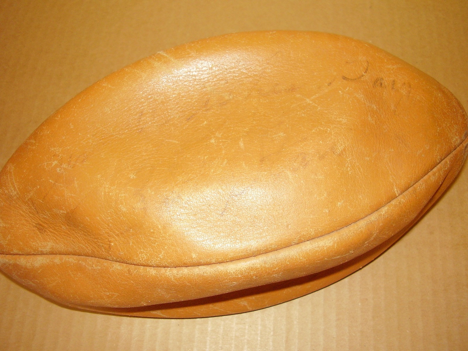 Wilson NFL Pete Rozelle Vintage Football Ball Possible Bart Starr Signature READ