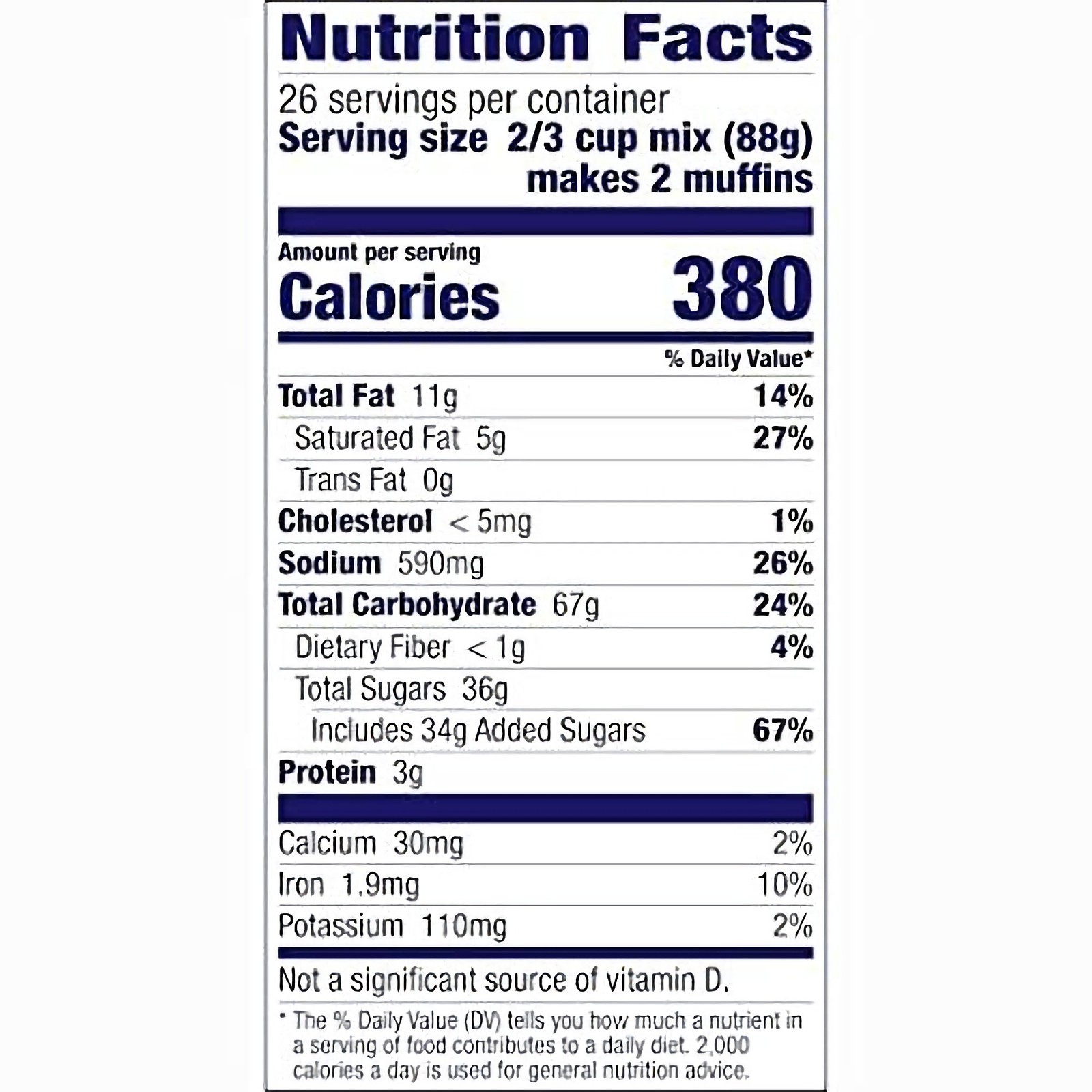 Gold Medal Variety Muffin Mix, 5 Pound Box