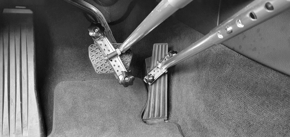 Driving push handle Controls for Automatic vehicles. Disability Handicaped-SCI