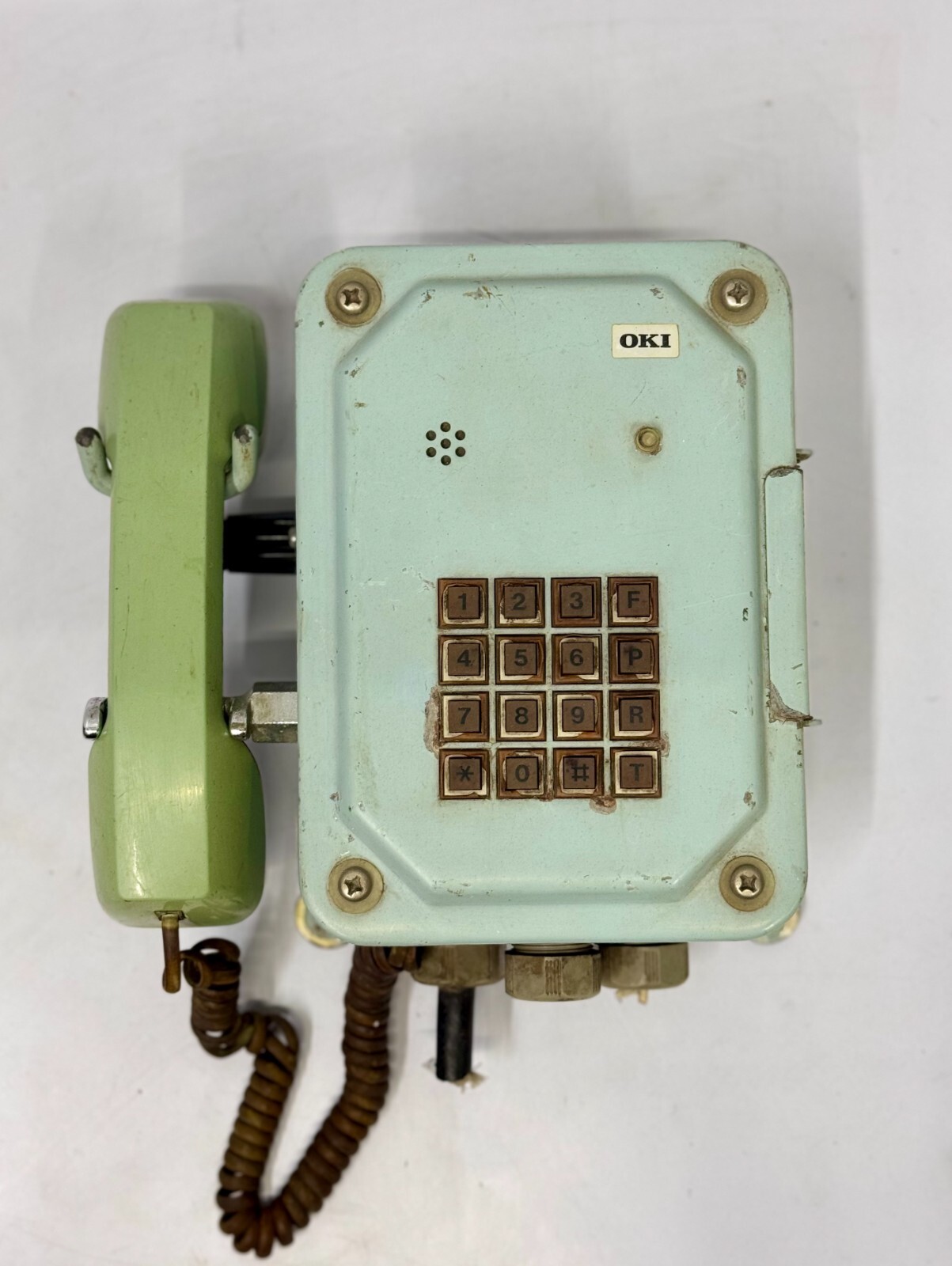 Authentic Nippon Hakuyo OKI Wall Telephone ODA-1380 – Maritime Collector’s Gem