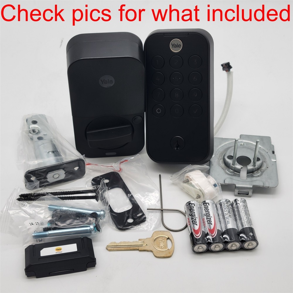 Yale Assure Lock 2 Touch Keypad with Wi-Fi - Black Suede