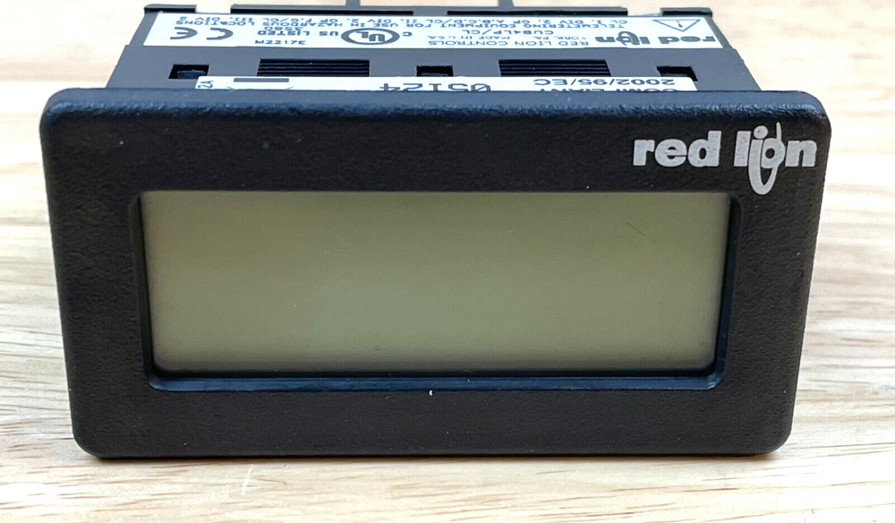 Red Lion Controls CUB4CL30 Process Meter, 4-50ma, LCD, Panel Mount