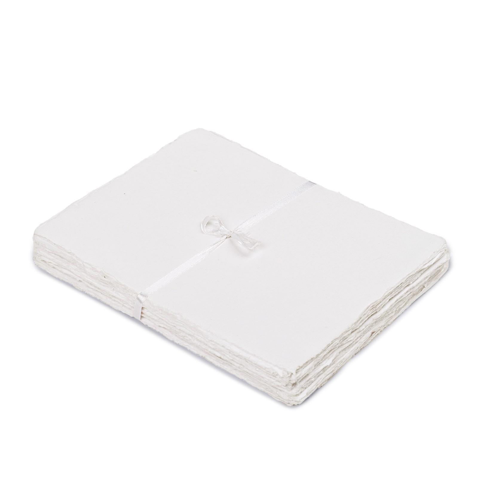 Handmade Paper Watercolor Sheets Deckle Edges Cold Press WhiteCotton Blank Pads