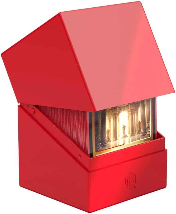 Ultimate Guard Boulder(TM) Deck Case 100+ Solid, Colour: Red