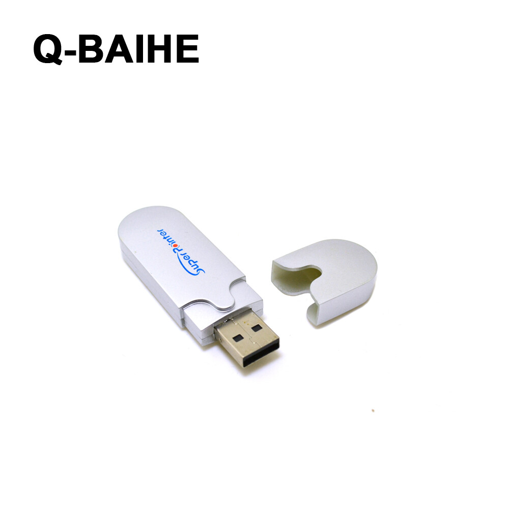 PPT 650nm USB Wireless RF Remote PPT Presentation Red Laser Pointer/Pen Silver