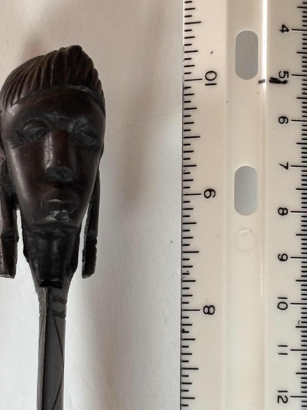 AFRICAN/VINTAGE/EBONY?/CARVED /LETTER OPENERS/LOT 2 /TANGANYIKA /TESTED/EUC