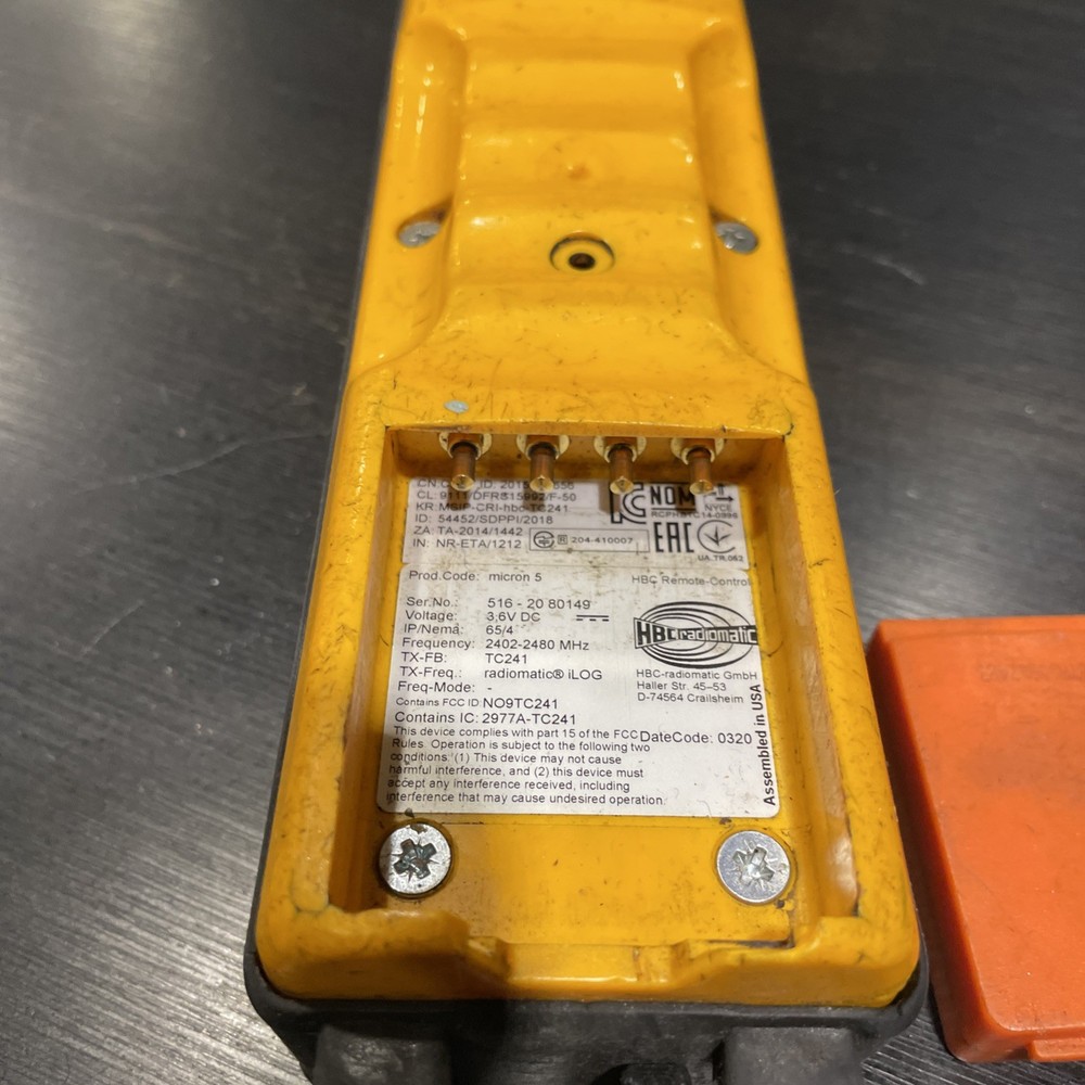 HBC remote control micron 5