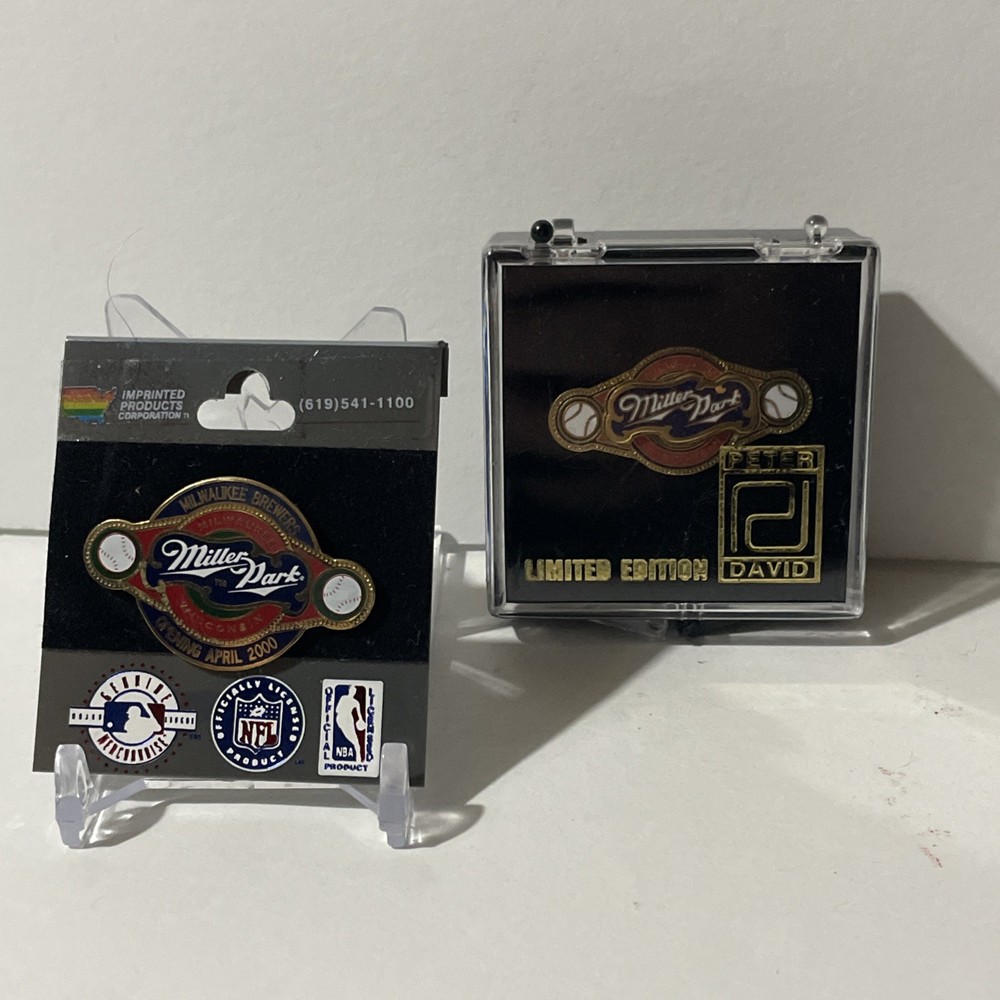 Miller Park Pins ( 2 ) , Pre-owned