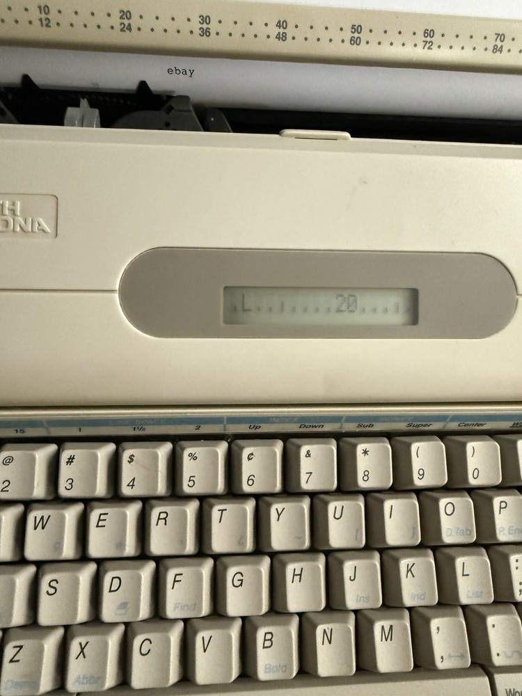 Smith Corona Display Dictionary Typewriter Electric w/ Correction Tested