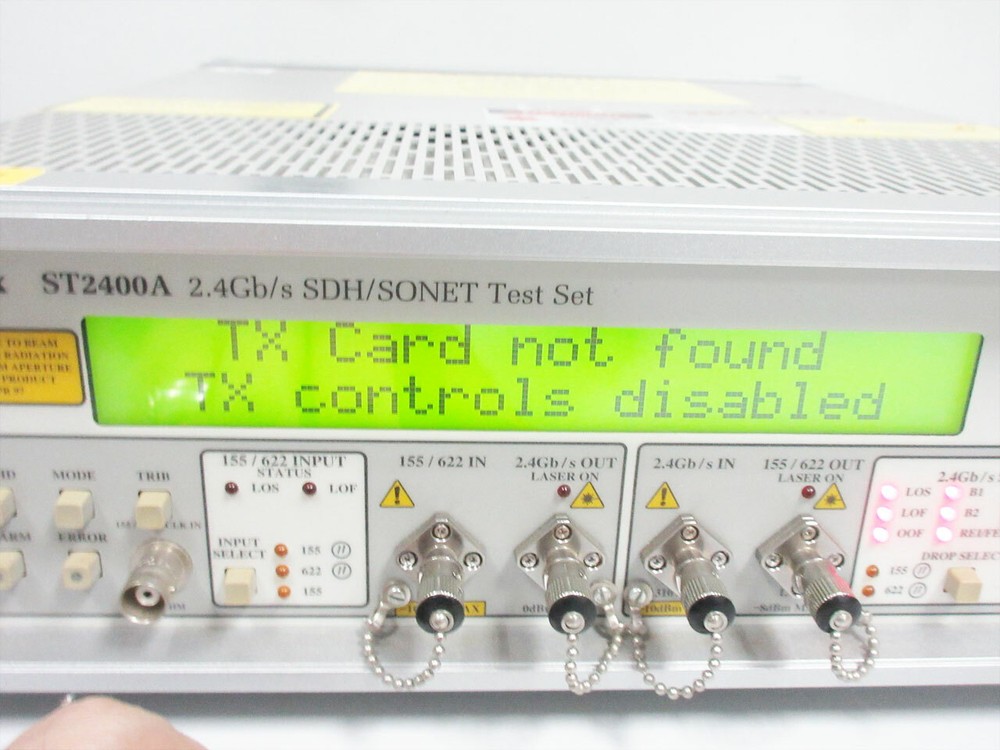 TEKTRONIX ST2400A STM-16/OC-48 2.4-GBPS TEST SET