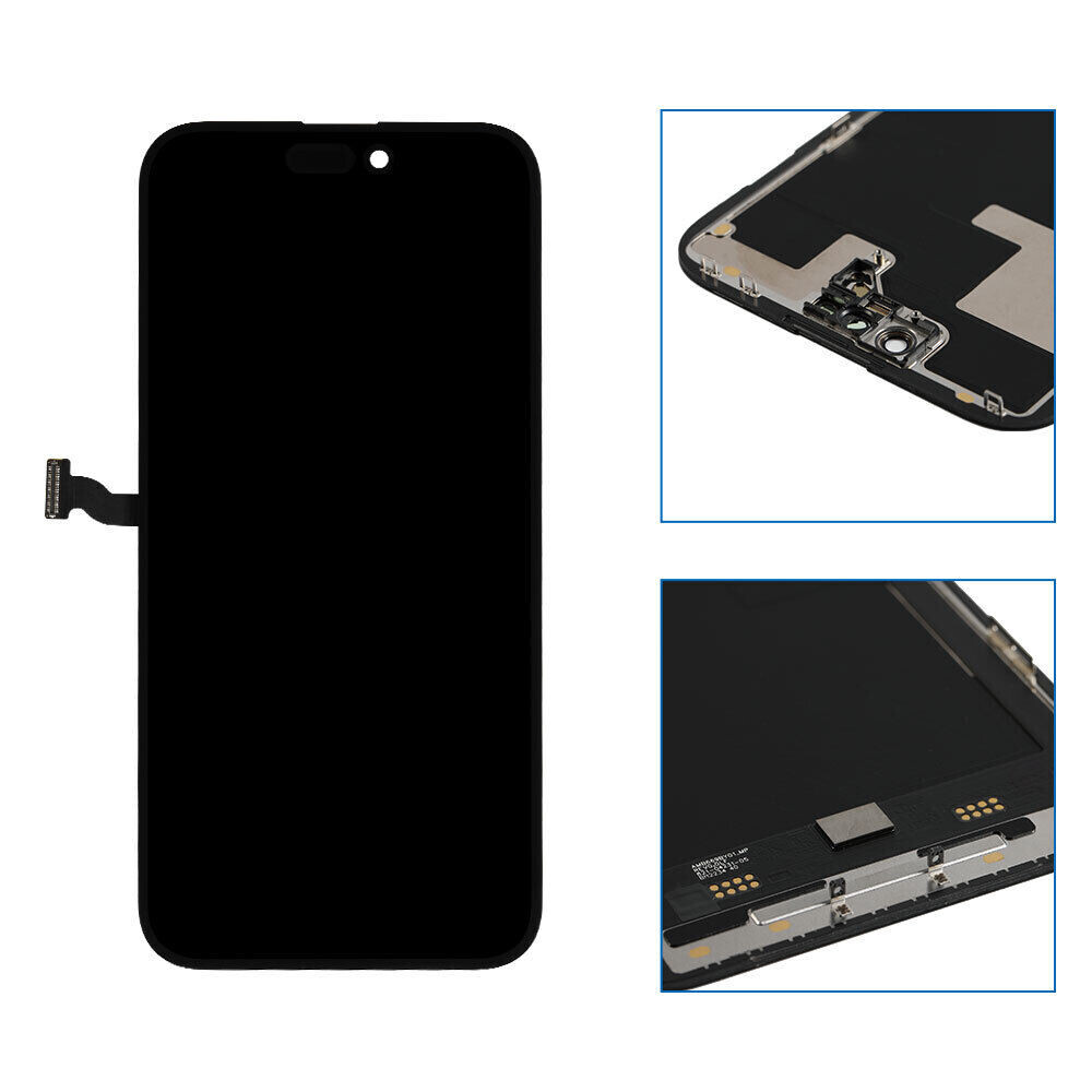 For iPhone 14 Pro Max 6.7" Soft OLED Display Touch Screen Digitizer Replacement