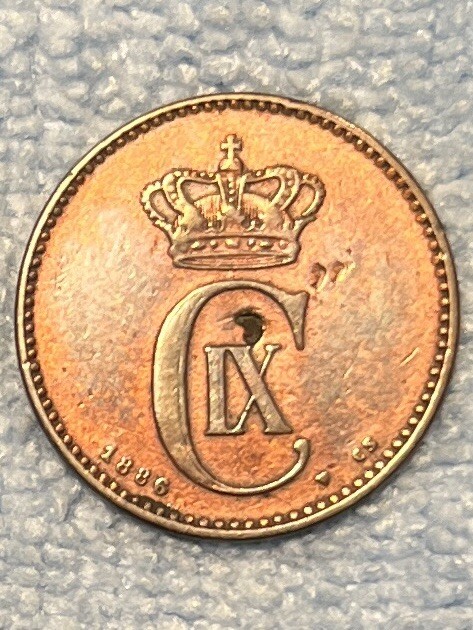 Denmark - 2 Ore 1886