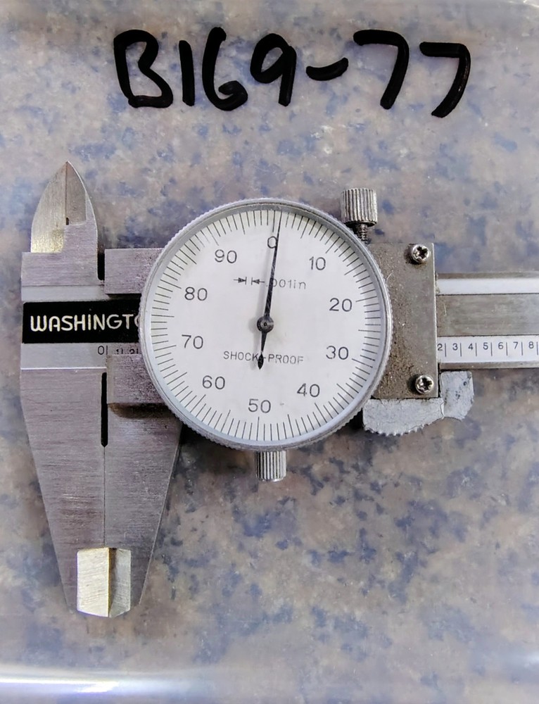 🗽WASHINGTON 6 INCH DIAL CALIPER SMOOTH MOVEMENT