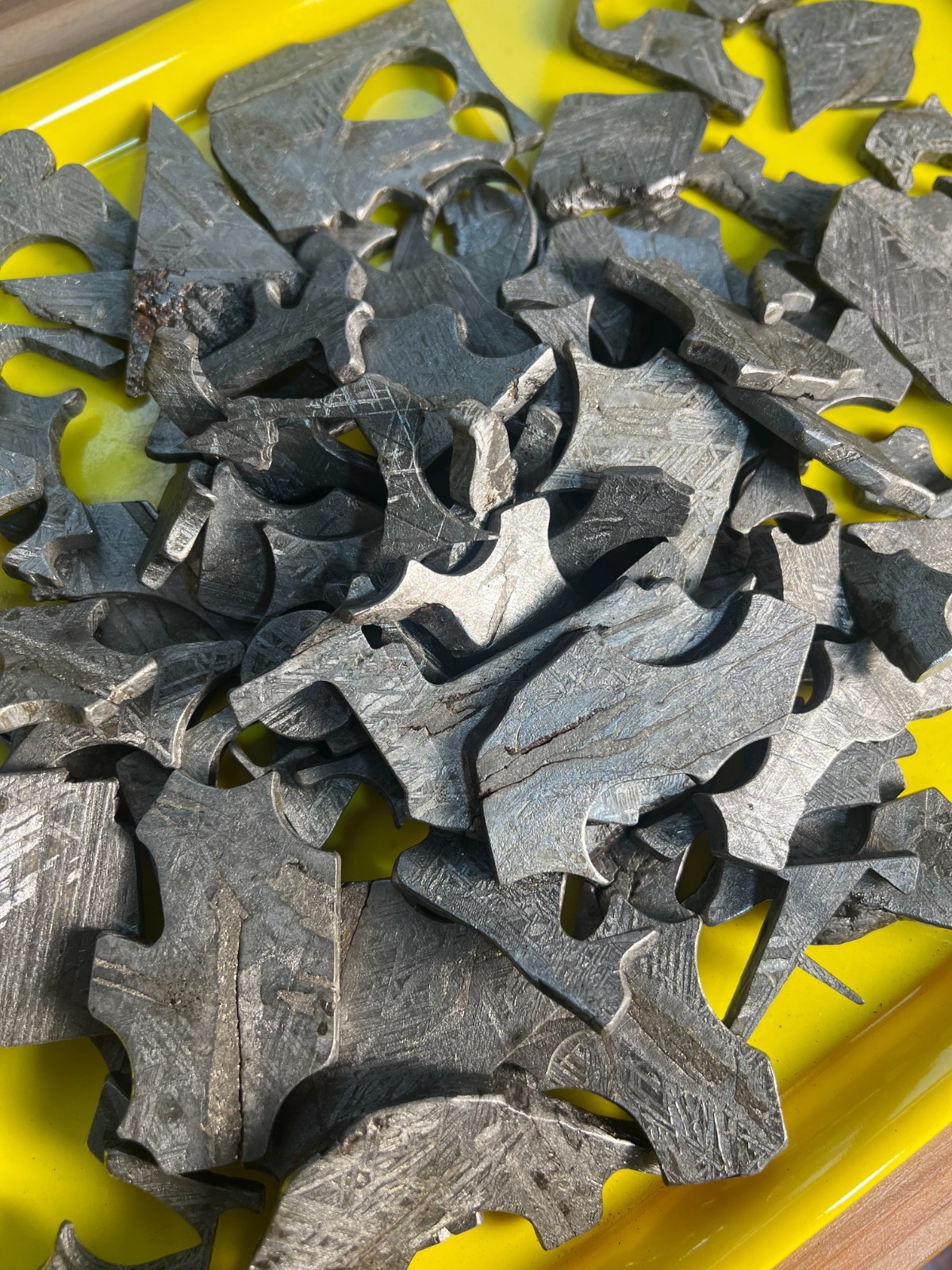 1000g Altay Iron Meteorite Space Meteorite Slice Aletai Meteorite Cut Slices