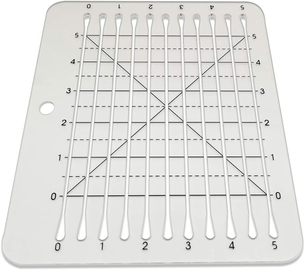 Charming Shape Cut Quilting Ruler and Template #CSCR5