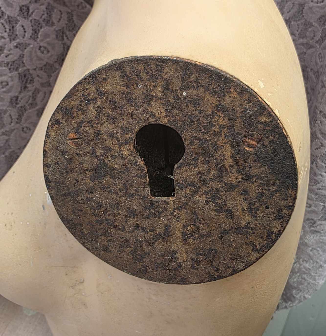 Vintage 'Vera' 1950's - 1960's Fibreglass Bust Manniquin