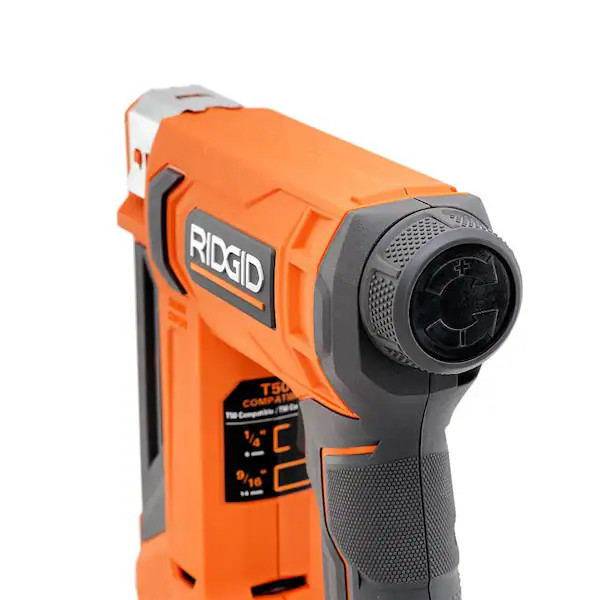 RIDGID Narrow Crown Stapler 3/8 18V Brushless Cordless TOOL ONLY R09897B
