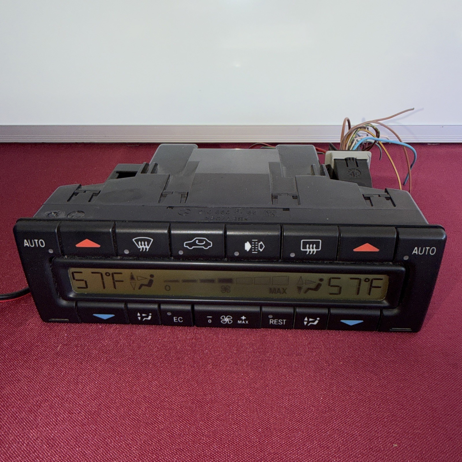 MERCEDES BENZ OEM W210 E320 E430 E55 FRONT AC CLIMATE CONTROL SWITCH 1998-2002