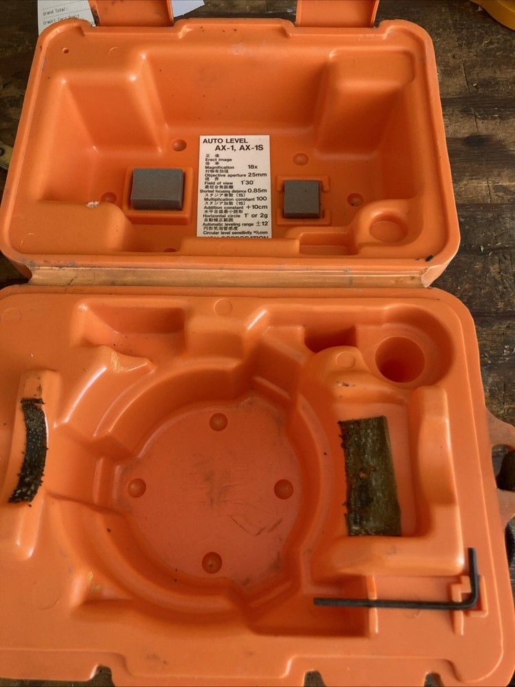 Nikon AX-1 Automatic Surveyor Level with Base and Case