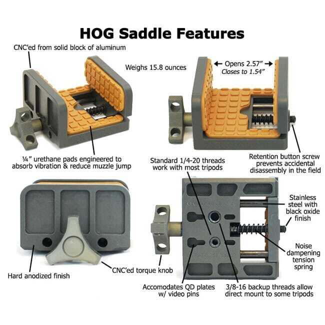 Shadow Tech MOD7 OD Green HOG Saddle