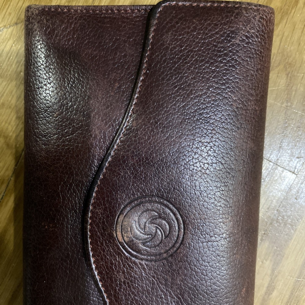 samsonite leather Brown Wallet 7x4