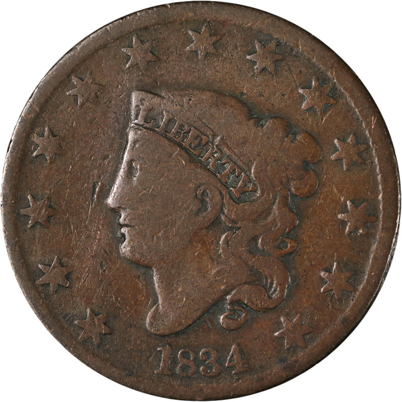 1834 Large Cent