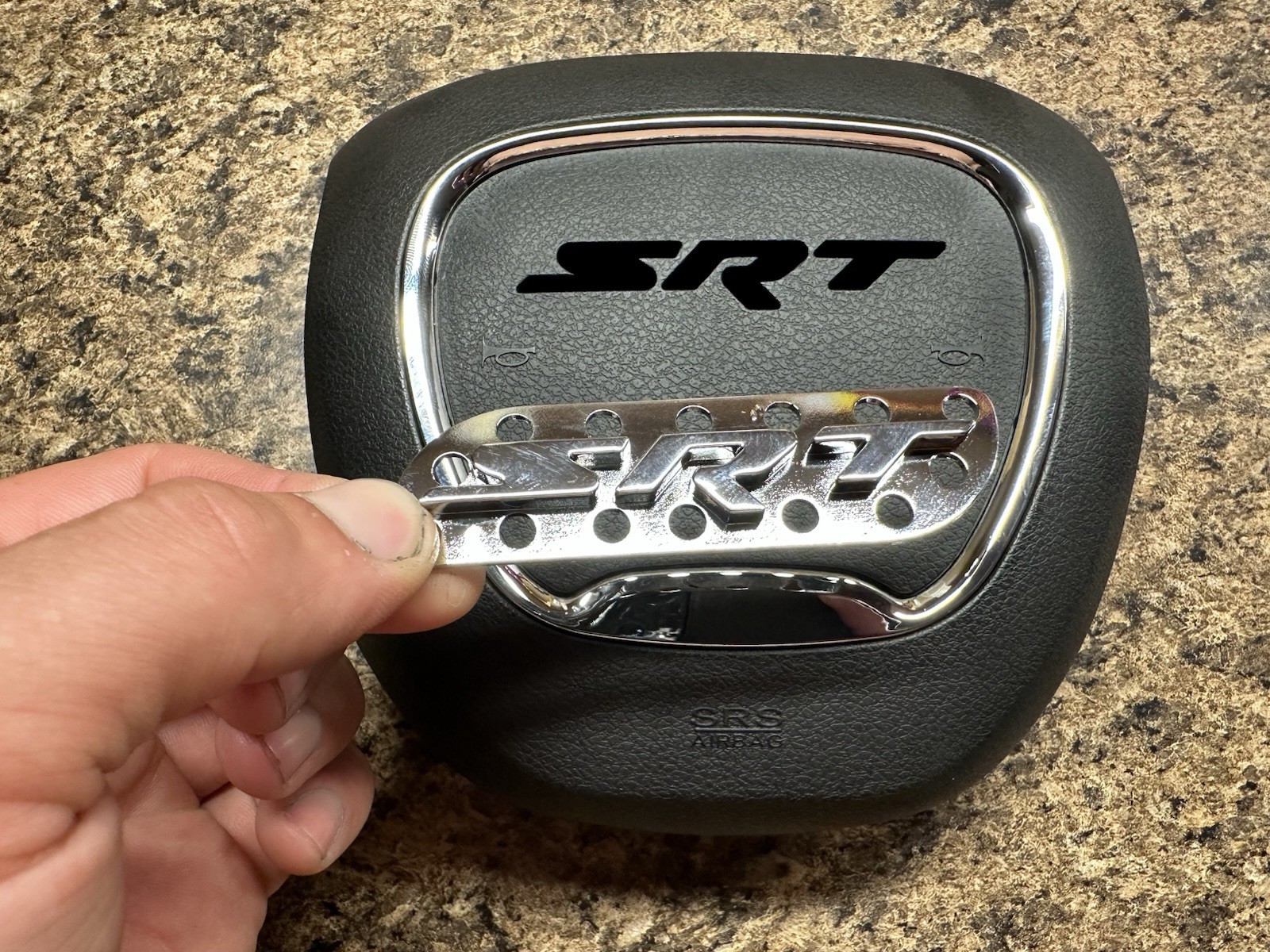 Steering Wheel Cover 2018-2023 Dodge Charger Challenger SRT 18 19 20 21 22