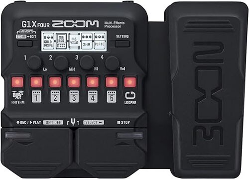 ZOOM G1X FOUR guitar multi-effector G1X FOUR Multi Effect Processor Stomp Pedal