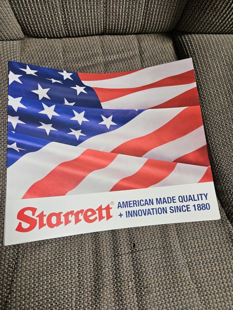 Starrett Tools Poster