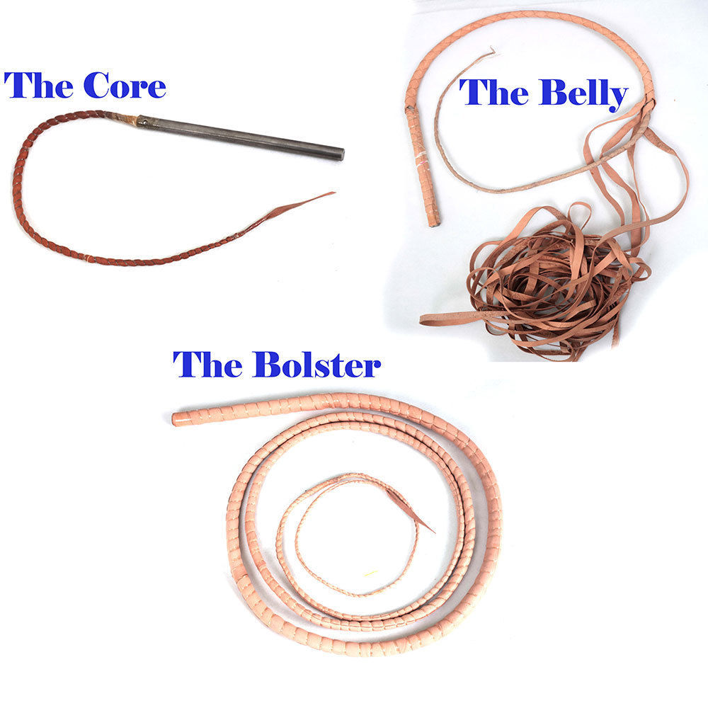Cowhide Leather Bullwhip 04 to 12 Feet &16 Plait Indiana Jones Custom Bullwhip