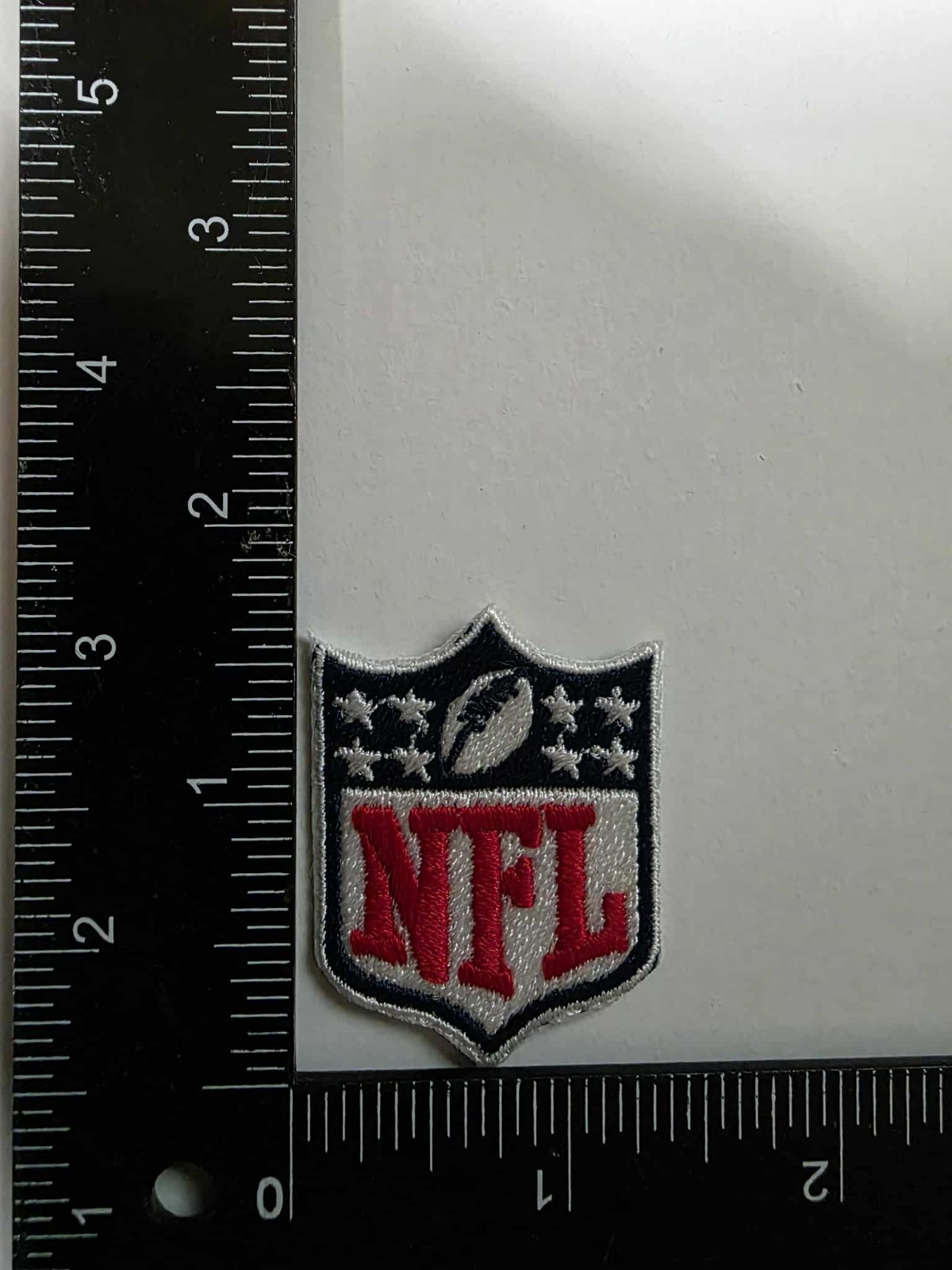 NFL 8 Star Football Logo 1.75-Inch Iron-On Embroidered Patch
