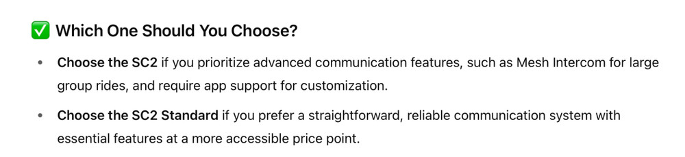 Schuberth SC2 Standard Communication System for C5, E2, S3 and J2 Helmets, SENA