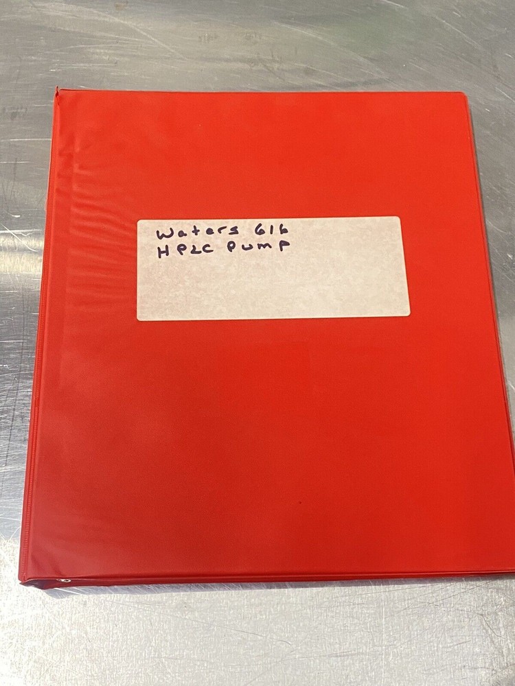 Waters 616 626 LC System HPLC Pump - Users Guide / Instruction Book / Manuals