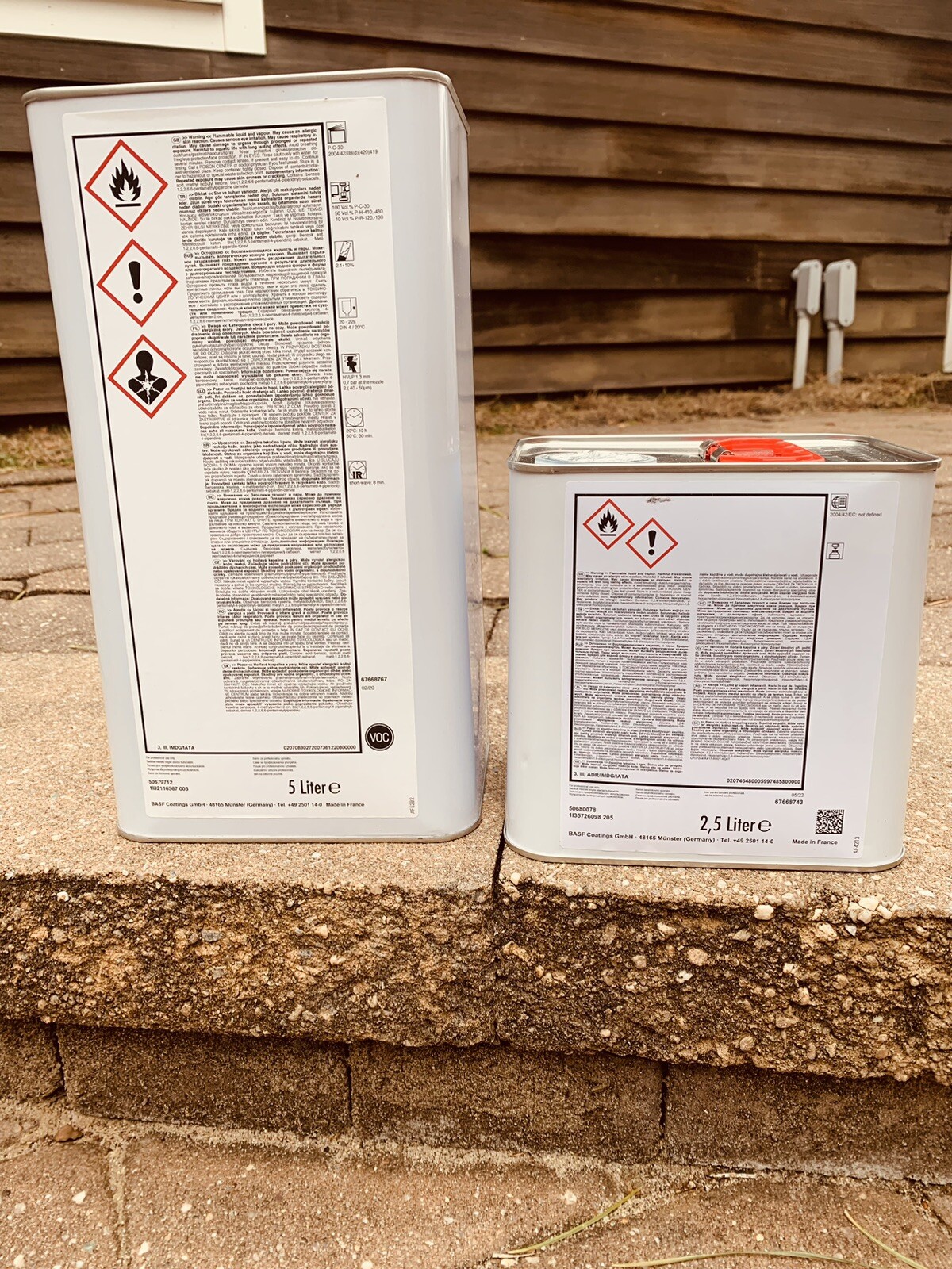 Glasurit P-C-30 Clear Coat High Gloss (5L) and hardener P-H - 430 KIT (2.5 L)