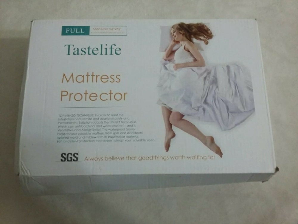Full size Mattress Protector Measures 54"×75" New Open Box