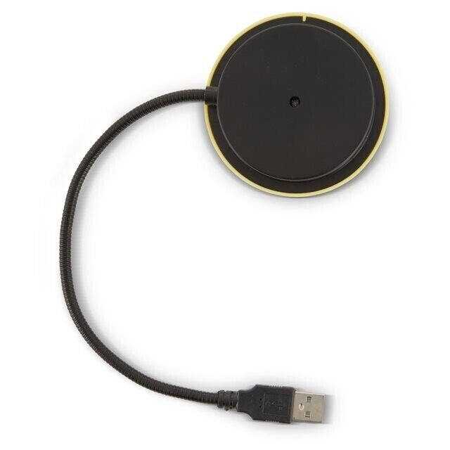 ORIGINAL! JUSTICE TECH SMILEY DESKTOP USB LED LIGHT ADJUSTABLE FLEXIBLE & BRIGHT